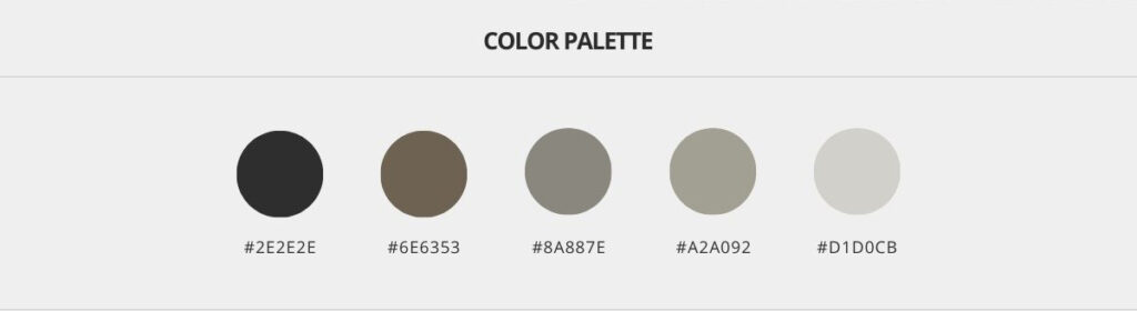 palette couleurs